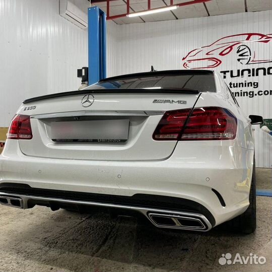 Диффузор Mercedes E-class w212 13-16гг. 63s AMG