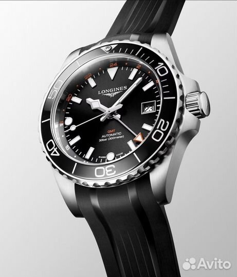 Новые Longines HydroConquest 41mm GMT (оригинал)