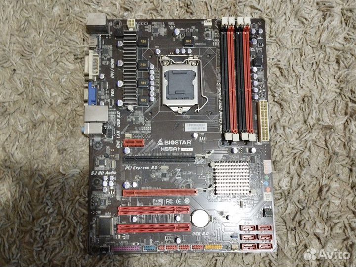Материнская плата Biostar H55A+