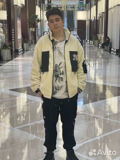 Мужская куртка тедди