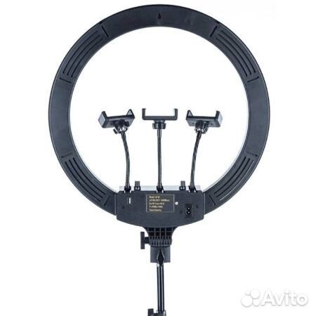 Кольцевая лампа RGB LED Soft Ring Light MJ18 45см