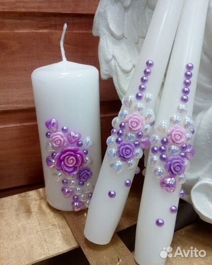 Свадебные аксессуары (шампанское, фужеры, очаг)