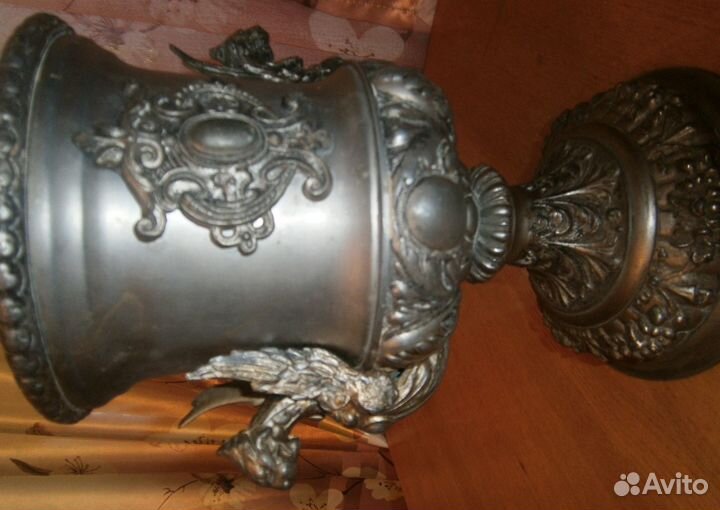 Керосиновая старинная антикварная лампа 