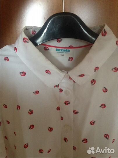 Рубашка школьная