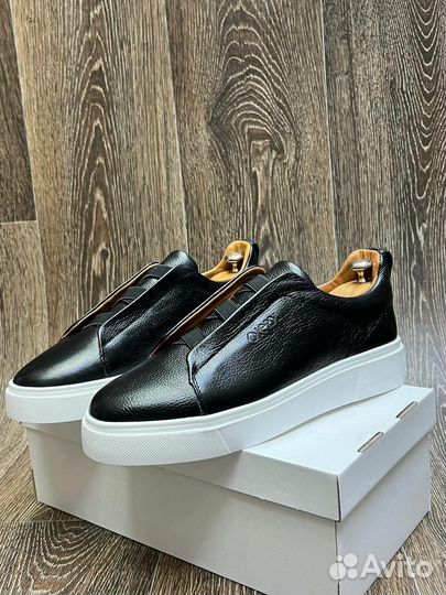 Ботинки мужские кожа zegna 39-44