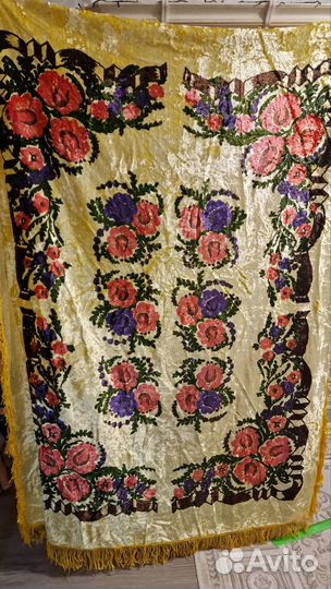 Скатерть СССР. Плюш новая