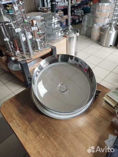 Люк приварной 350мм нержавеющий