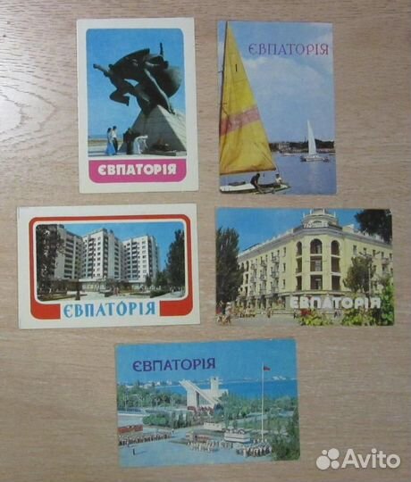 Календарики СССР 