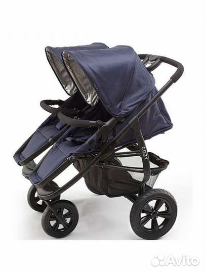 Коляска для двойни Cozy Duo