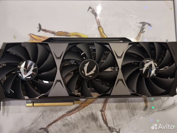 Видеокарта rtx 3080 zotac trinity oc 10g