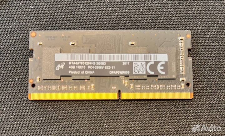 Оперативная память из iMac 2019 ddr4