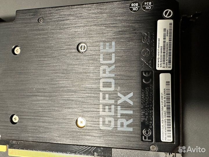 Palit RTX 3060TI (Samsung)