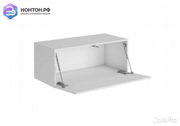 Тумба под тв подвесная Гранж тм-002 белый шагрень