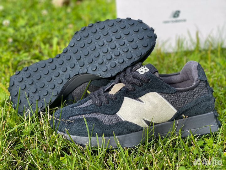 New Balance 327 Black Purple