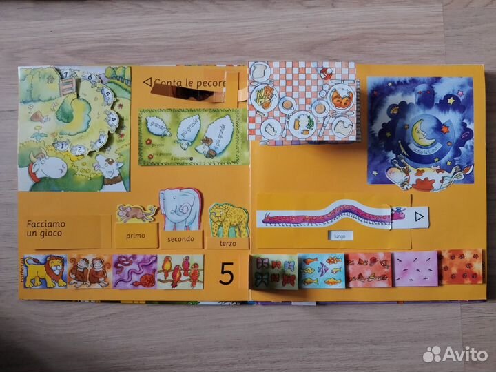 Математика для малышей на итальянском. Азбука