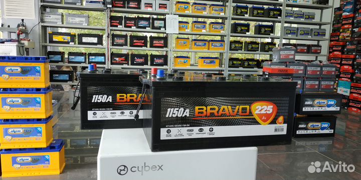 Комплект Аккумулятор 225Ah Bravo завод akom