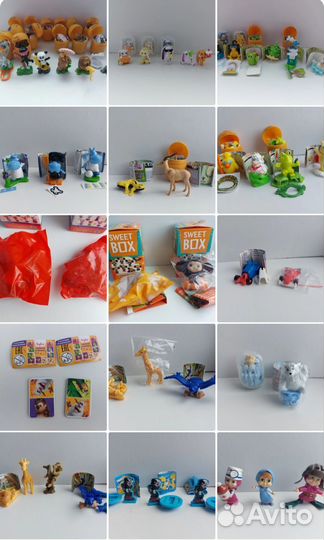 Игрушки из киндера