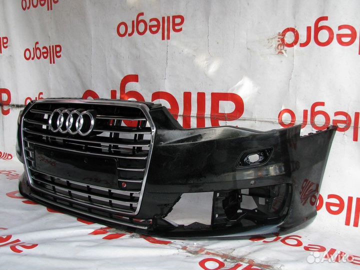 Audi A6 C7 бампер передний 2014+