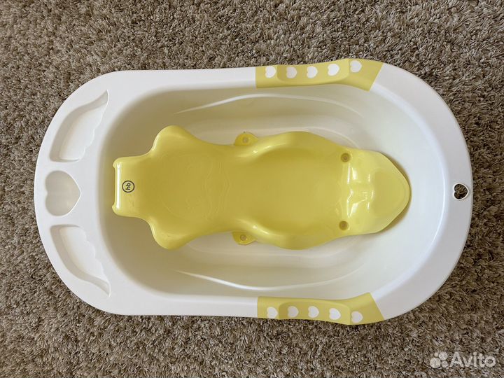 Ванночка и горка для купания