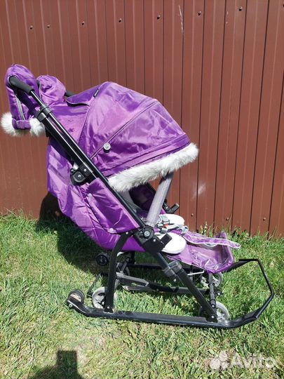 Коляска санки