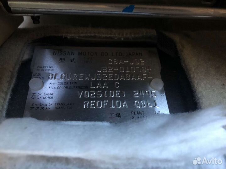 Разбор Nissan Teana