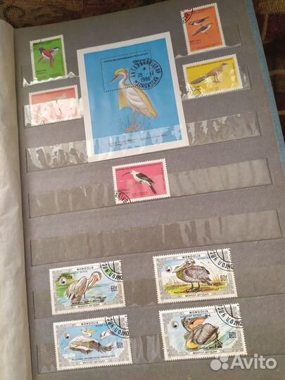 Почтовые марки альбом