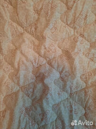 Детское теплое стеганое одеяло