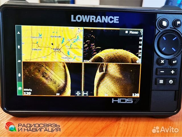Эхолот-картплоттер Lowrance HDS 7 Live +лоция