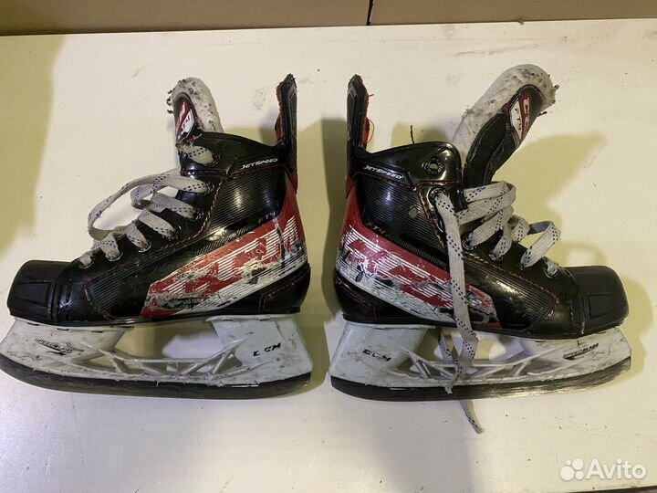 Детские хоккейные коньки CCM Jetspeed FT4