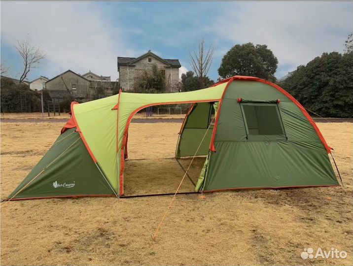 Палатка туристическая 6 местная с тамбуром
