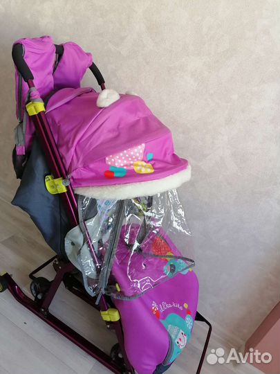 Детские санки коляска бу