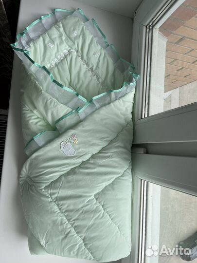 Конверт на выписку + шапочка