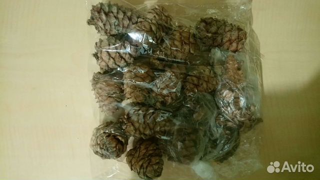 Кедровые шишки с орехами