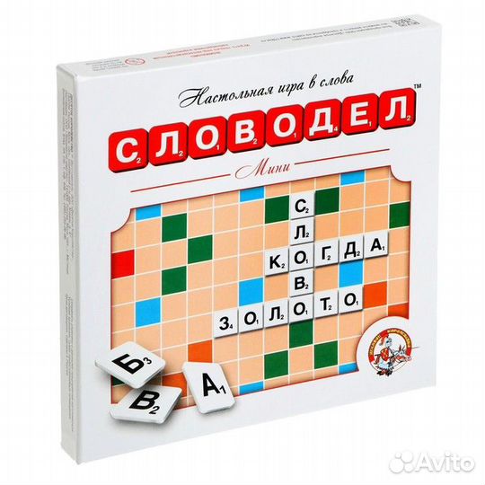 Настольная игра «Мини-Словодел» (арт: 5135710)