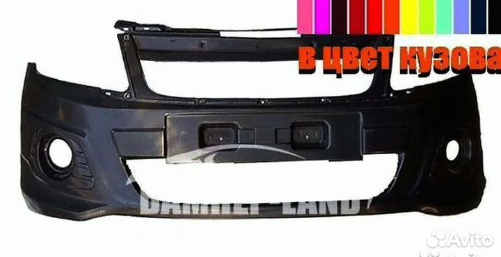 Бампер передний LADA granta спорт аналог Новый Люб
