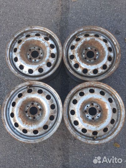 Диски R 15 6 j 4x98 44 58.1 на Fiat Seat LADA ваз