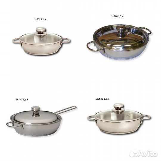 Сковороды Амет в ассортименте