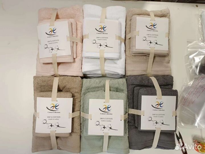 Махровые полотенца турция