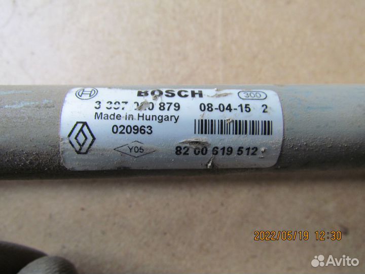 Трапеция дворников Renault logan