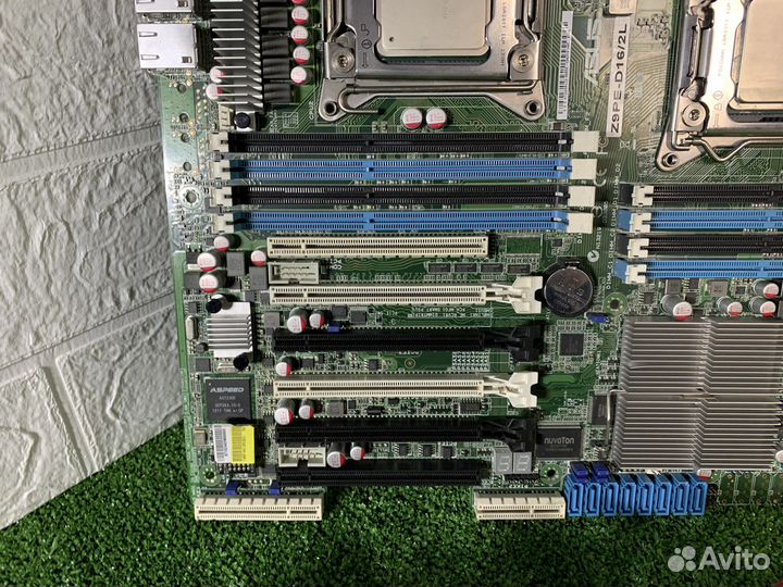 Материнская плата Asus Z9PE-D16/2L + E5-2620