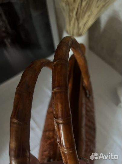 Сумка из кожи крокодила Crocodile skin
