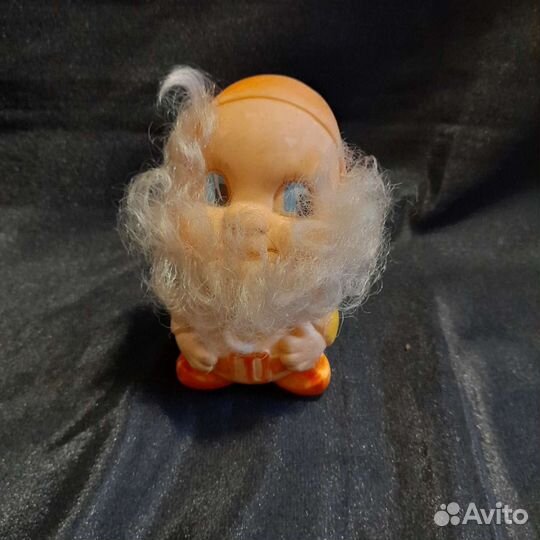 Рещиновая игрушка СССР Гном