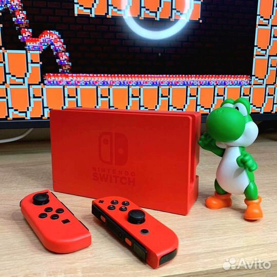 Чип Nintendo Switch Mario Edition Прошитая