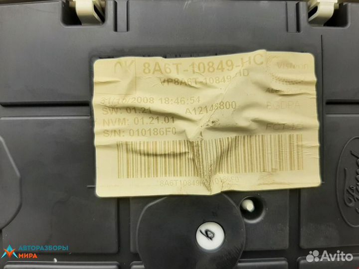 Щиток приборов (приборная панель) Ford Fiesta