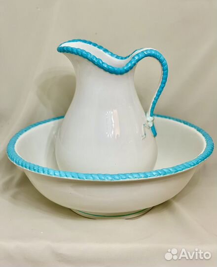 Кувшин с тазом 19 век веджвуд Англия