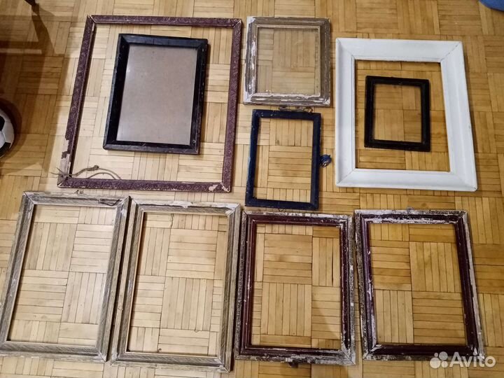 Советские деревянные рамки. Лот 2