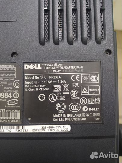 Ноутбук dell inspiron