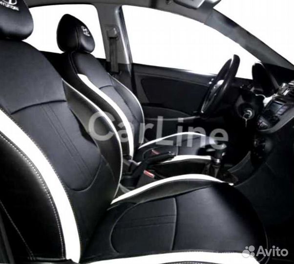 Автомобильные чехлы Hyundai Solaris (II)