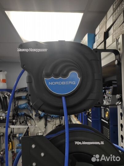 Шланг воздушный на катушке 25+1м