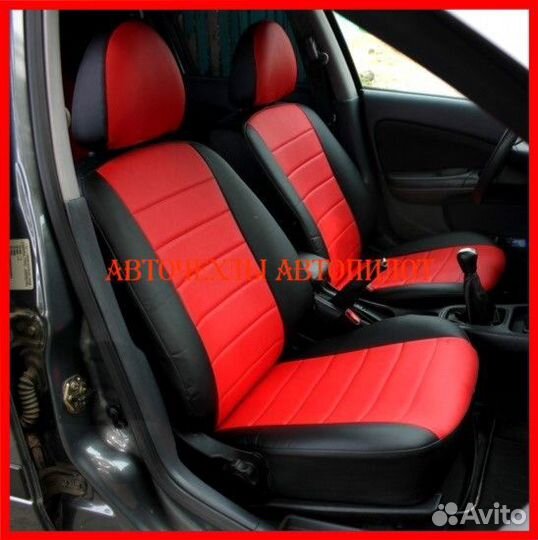 Чехлы Автопилот Nissan Almera n16 из экокожи